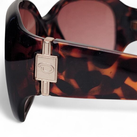 Vintage Oscar De La Renta Women’s Eyeglass Frames Oversized Tortoise Classic - Picture 3 of 6